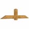 Ekena Millwork Eugene Rough Sawn Timber Gable Bracket, Western Red Cedar, 72"W x 18"H x 4"D x 6"F, 6/12 Pitch GBW072X18X0406EUG00RWR - alternate 5